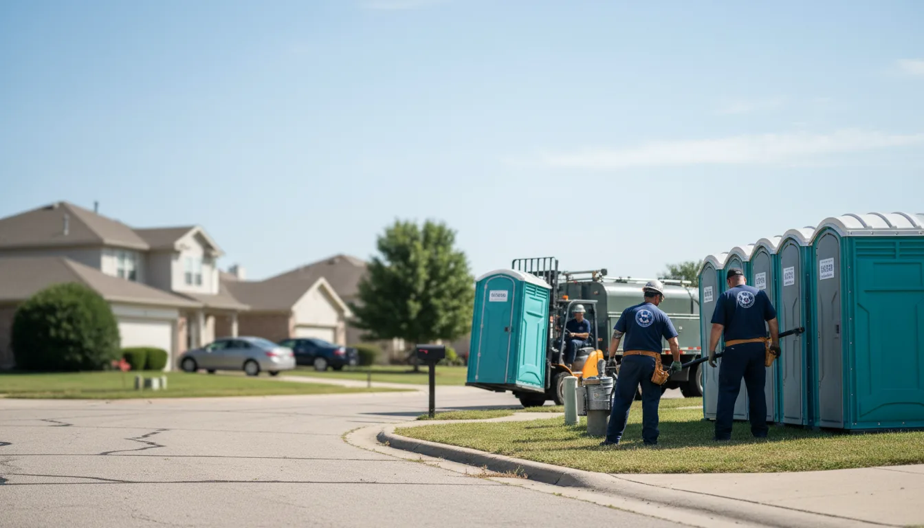 Porta Potty Rental in Lithopolis, OH near me